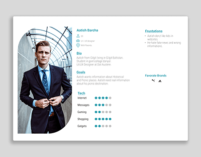 ideal user persona template