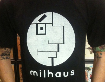Milhaus, a Mashup of Milhouse and Bauhaus