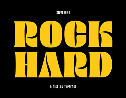Rockhard - A Display Font