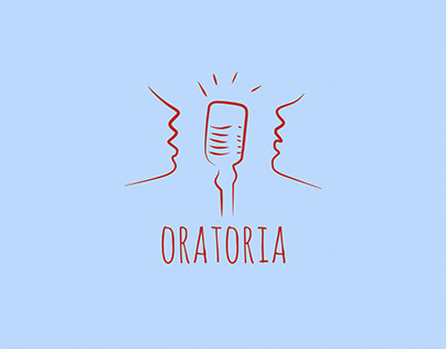 ORATORIA graphich design for the podcast