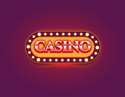 Casino Gambling Game Promotion Text Assets Gradient
