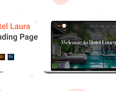 Hotel Laura landing page