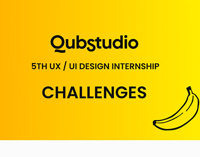 Qubstudio Design Challenge