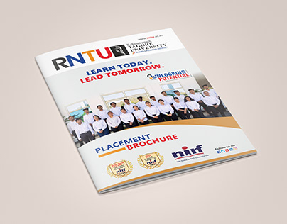 RNTU Placement Brochure Design