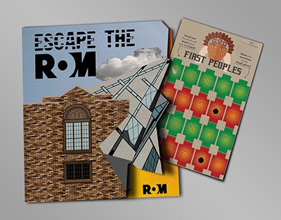 ESCAPE THE ROM | pocket folder + insert (board game)