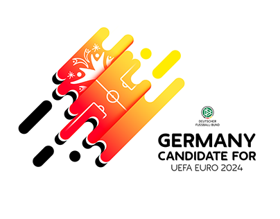 LOGO for GERMANY CANDIDATE FOR EURO 2024!