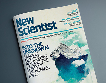 New Scientist magazine cover design (Issue 3036)