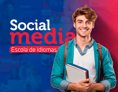 Social Media - Escola de idiomas