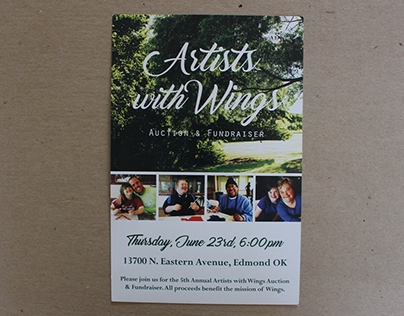 Wings // Summer Fundraiser Invitation 2016