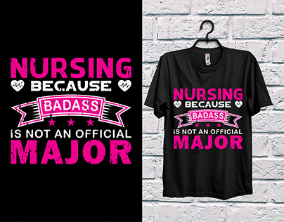 Nursing T-Shirt Design