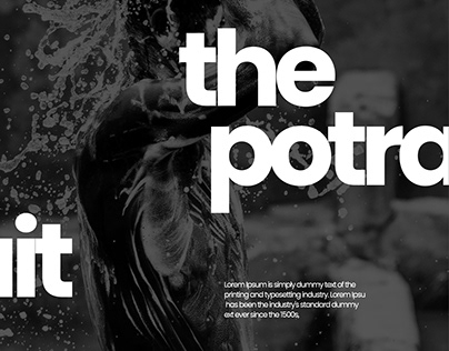 The Potrait Poster Design