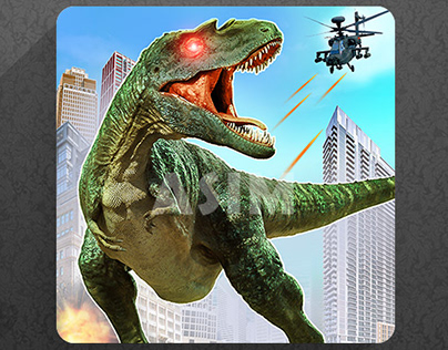 City Dinosaur Smasher Game