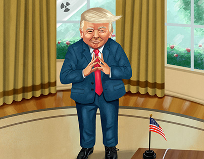 Trump and the Button