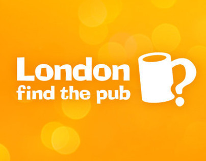 iPhone app brand design: London Find the Pub
