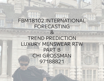 Forecasting & Trend Prediction AW23 (PtB) (Uni Project)