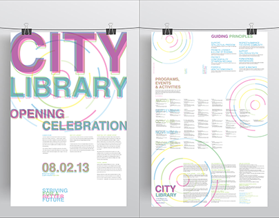 Mail Out Poster: City Library
