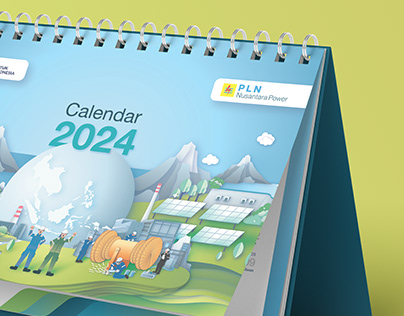 Project thumbnail - PLN Nusantara Power 2024 Calendar & Agenda