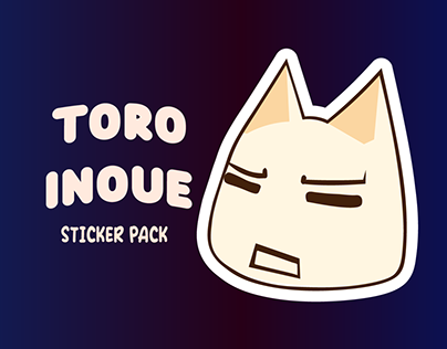 Toro Inoue Sticker Pack