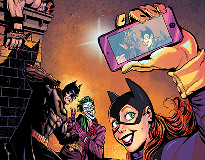 Selfie Batgirl