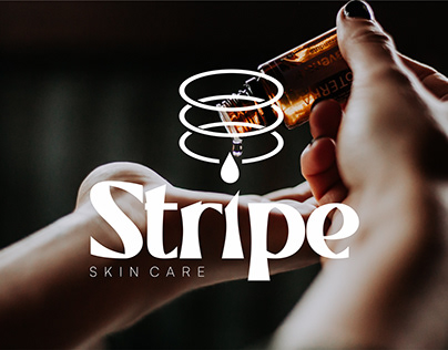 Stripe Skincare Brand and Packaging