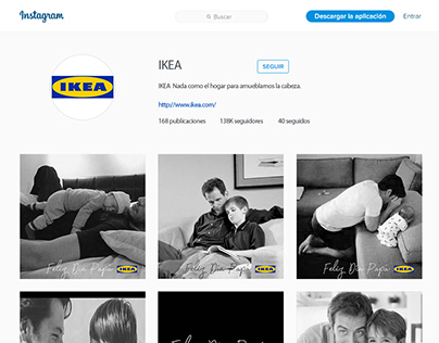 Branding En Redes Sociales - IKEA día papá.