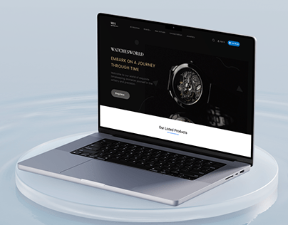 Watches World: An E-Commerce Website