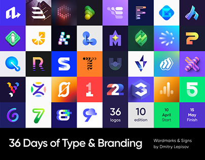 36 Days Of Type & Branding