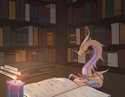 Librarian Dragon
