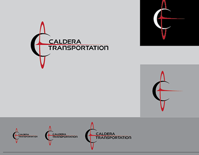 Caldera Transportation - Space freight branding 