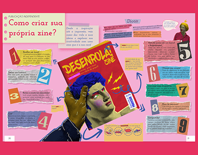 HOW TO CREATE A ZINE? | Infographic Design