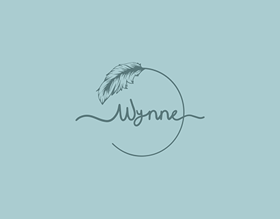 lettering logo project for "wynne" corp.