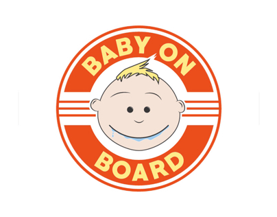 Baby on Board sticker