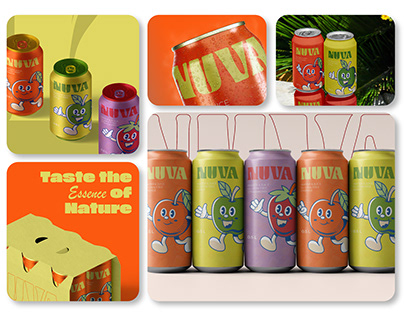 NUVA DRINK | Brand Identity & Package Design
