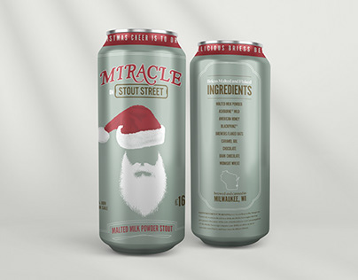 Miracle on Stout Street Beer Label