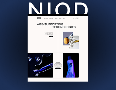 Niod e-commerce | landing page