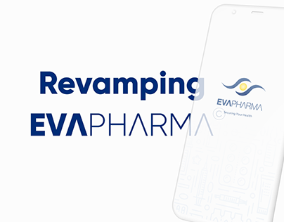 EVA Pharma Website - UI Revamping (mobile view)