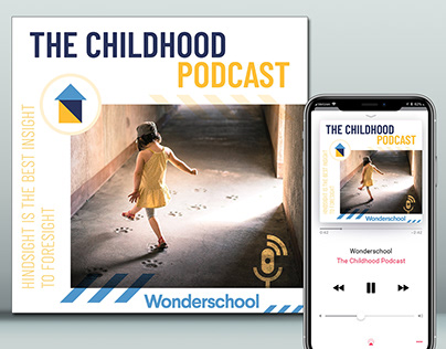 Podcast Design concept for 'The Childhood Podcast'