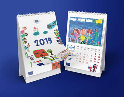 European Commission 2019 Calendar Design