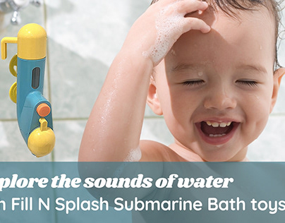 Bath Toy Helps to Explore The Sounds Of Water