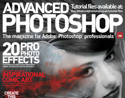 Advanced Photoshop Issue 105 Cover + Tutorial