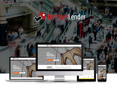 Turnkey Lender landing page