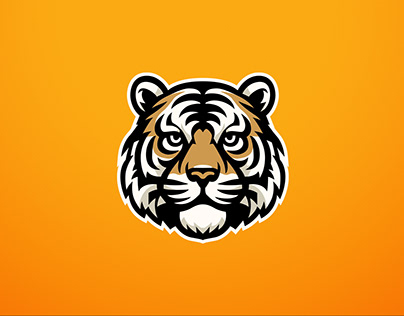 American Football Tiger Mascot