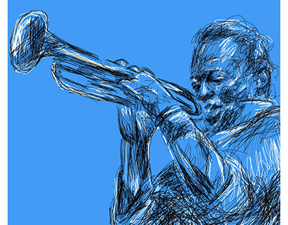Miles Davis in Blue