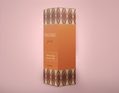 Faka'amu (package design for cosmetics)