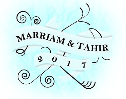 Marriam & Tahir Wedding Banner