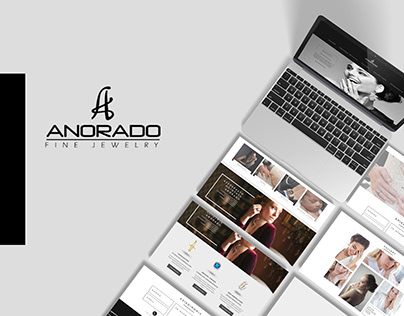 Anorado Fine Jewelery UI / Web Design