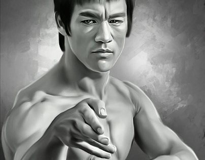 Bruce Lee by Wayne Flint
