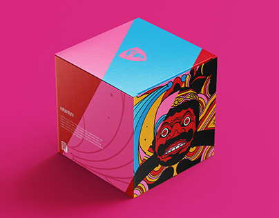 Indonesia Traditional Mask Packaging Box