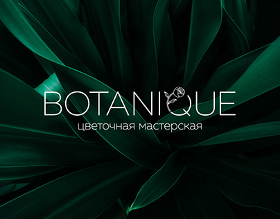 BOTANIQUE flower shop / rebranding
