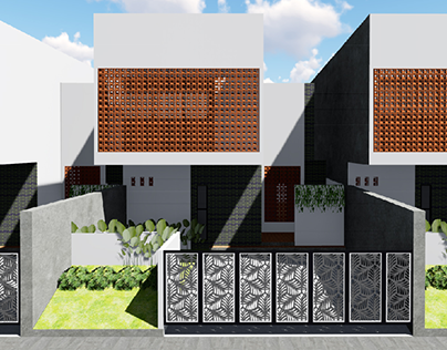Modern Minimalist House Design 10x35